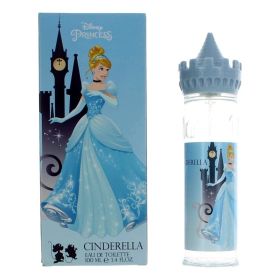 Disney Cinderella Castle by Disney Princess, 3.4 oz Eau De Toilette Spray for Girls