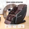 VEVOR Massage Chair with Flexible SL-Track, Full Body Zero Gravity Recliner, 10-18 Auto Modes, 3D Shiatsu, Heating, Bluetooth Speaker, Airbag