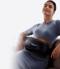 PSMOEN19A abdominal massager, double disc kneading abdominal instrument, wireless waist relaxation with belt heating massage