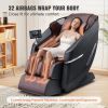 VEVOR Massage Chair with Flexible SL-Track, Full Body Zero Gravity Recliner, 10-18 Auto Modes, 3D Shiatsu, Heating, Bluetooth Speaker, Airbag