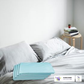 Disposable Towels 13" x 18". Pack of 500 Blue Waffle Towels Protector. 2 ply Tissue with Polyback. Great Absorbency. Waterproof Multipurpose Eco Frien