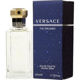 DREAMER by Gianni Versace (Scent: Sage, Mandarin Orange, Lavender, Geranium, Rose, Tobacco, Carnation, Cedar, Vetiver, Tonka Bean, Fir, Option: MEN, size: 1.7 OZ)