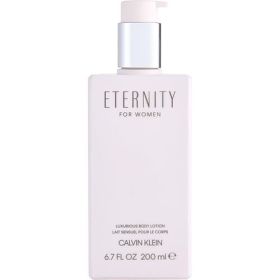 ETERNITY by Calvin Klein (Scent: Sage, Freesia, Mandarin Orange, Green Notes, Citruses, Marigold, Jasmine, Narcissus, Violet, Rose, Lily of the Valley, Carnation, Lily, Heliotrope, Musk, Patchouli, Amber, Sandalwood, Option: WOMEN, size: 6.7 OZ)