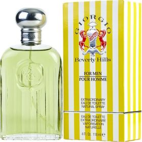 GIORGIO by Giorgio Beverly Hills (Scent: Aldehydes, Orange, Sandalwood, Carnation, Patchouli, Option: MEN, size: 4 OZ)