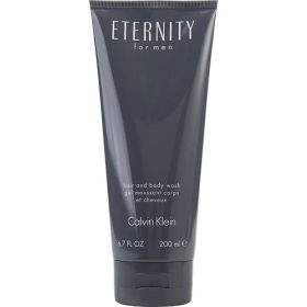 ETERNITY by Calvin Klein (Scent: Jasmine, Basil, Orange Blossom, Lily, Sandalwood, Option: MEN, size: 6.7 OZ)