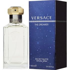 DREAMER by Gianni Versace (Scent: Sage, Mandarin Orange, Lavender, Geranium, Rose, Tobacco, Carnation, Cedar, Vetiver, Tonka Bean, Fir, Option: MEN, size: 3.4 OZ)
