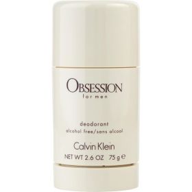 OBSESSION by Calvin Klein (Scent: Bergamot, Grapefruit, Cinnamon, Mandarin Orange, Lime, Lavender, Coriander, Brazilian Rosewood, Sage, Red Berries, Jasmine, Myrhh, Carnation, Pine Tree, Nutmeg, Vanilla, Musk, Patchouli, Vetiver, Sandalwood, Amber, Option: MEN, size: 2.6 OZ)