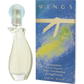 WINGS by Giorgio Beverly Hills (Scent: Gardenia, Lily, Passion Flower, Rose, Osmanthus, Option: WOMEN, size: 1.7 OZ)