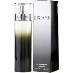 JUST ME PARIS HILTON by Paris Hilton (Scent: Amber,Lime, Tangerine, Grass, Clary Sage, Black Currant, Musk, Incense, Lotus, Woods, Moss, Patchouli, Sea Breeze, Clove, Option: MEN, size: 3.4 OZ)