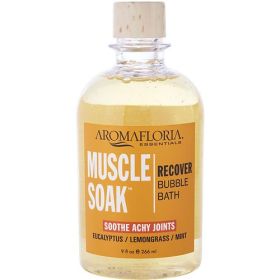 MUSCLE SOAK by Aromafloria (Scent: A Must For Athletes This Blend Eases Tensions Soothes Muscles Restores Flexibility And Encourages Circulation.  Natural Eco Friendly Products, 100% Wind Powered Green E Certified., Option: UNISEX, size: 9 OZ)