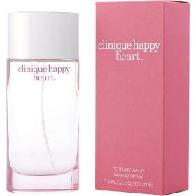 HAPPY HEART by Clinique (Scent: Mandarin Orange, Water Hyacinth, White Wood, Option: WOMEN, size: 3.4 OZ)