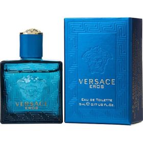 VERSACE EROS by Gianni Versace (Scent: Tonka bean, geranium, atlas cedar, vetiver, oakmoss, Option: MEN, size: 0.17 OZ)