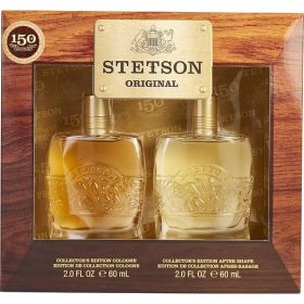 STETSON by Stetson (Scent: Sage, Citrus,  Vetiver, Cedar, Patchouli,  Musk, Honey, Amber, Vanilla, Tonka Bean, Option: MEN, size: 2 OZ)