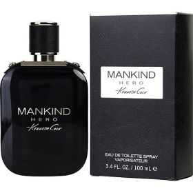 KENNETH COLE MANKIND HERO by Kenneth Cole (Scent: Lemon, Coriander, Mountain Air, Vanilla, Clary Sage, Option: MEN, size: 3.4 OZ)